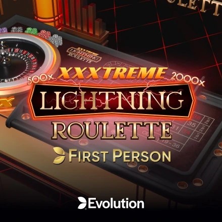 First Person XXXtreme Lightning Roulette slot icon by Evolution, available at FairPlay Casino