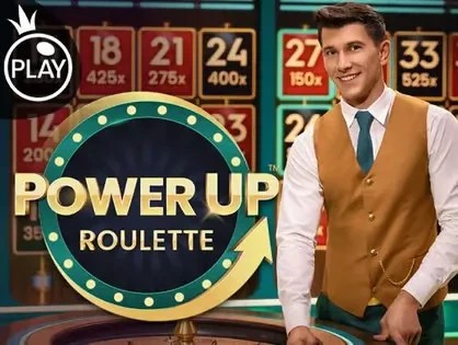 Enjoy Power UP Roulette by Pragmatic Play – logo hosted on fairplay-casino.com.nl