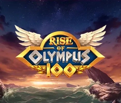 Rise of Olympus 100 game by Play'n GO – logo hosted on FairPlay Casino